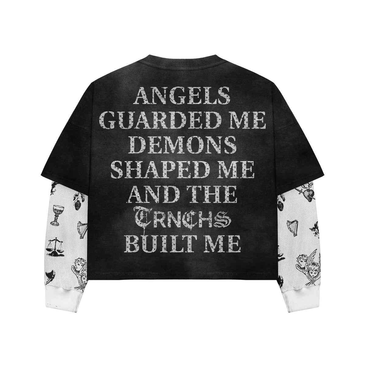 Forged Black Long Sleeve Tee