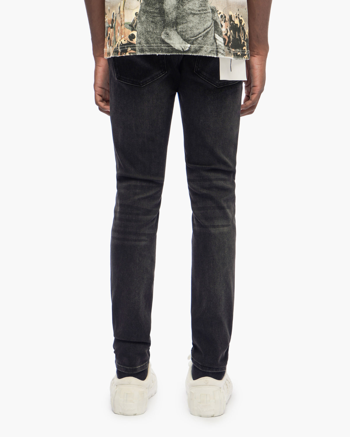 Monarch Jet Black Skinny Fit Jeans