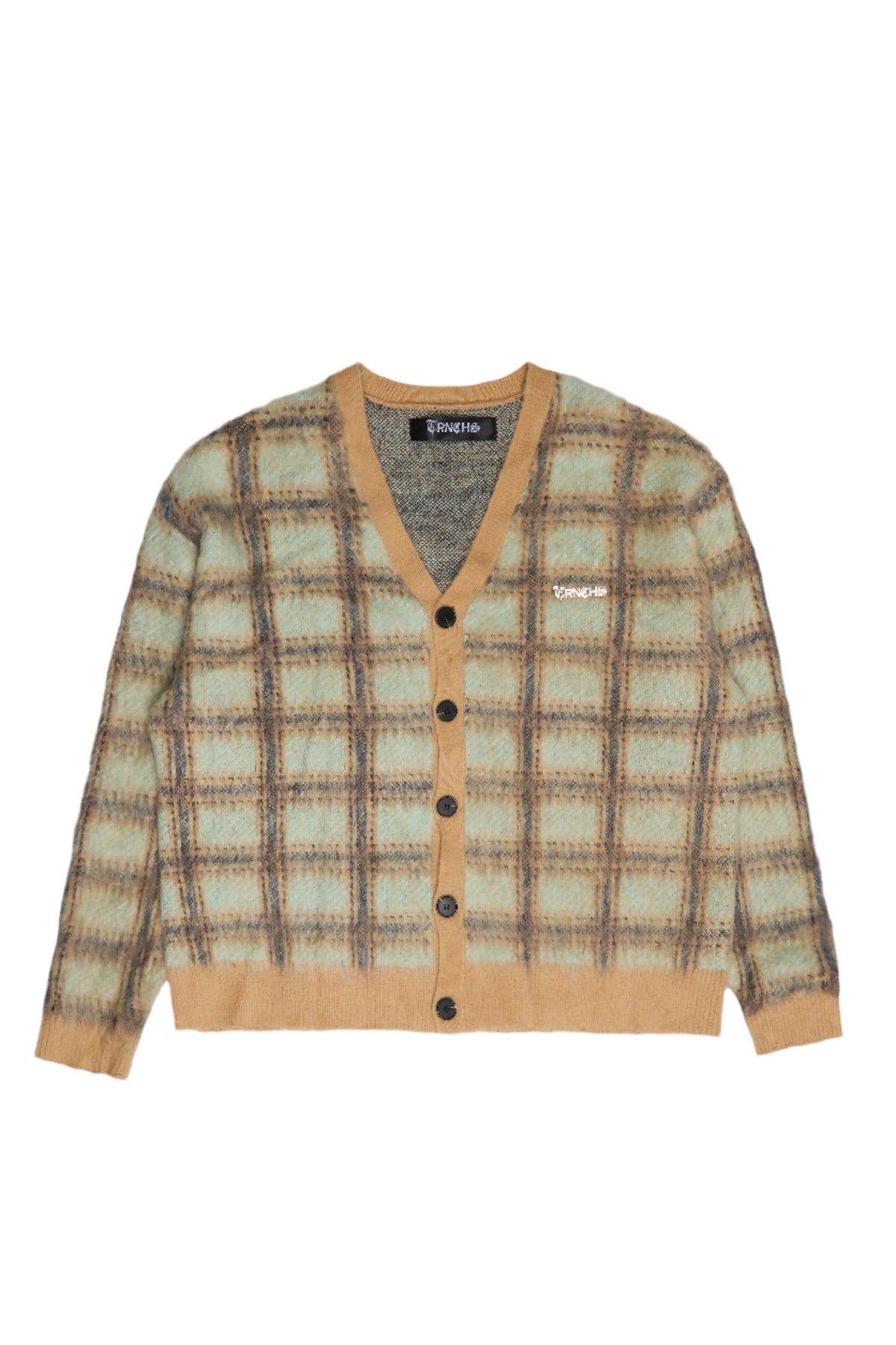 Cardigan vert/kaki CARLTON BANKS