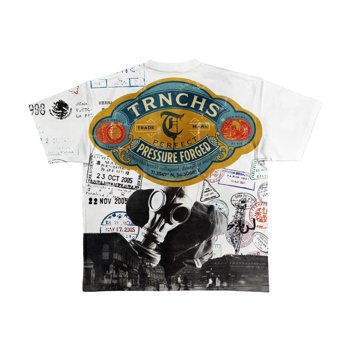 Survival l Begins White Tee