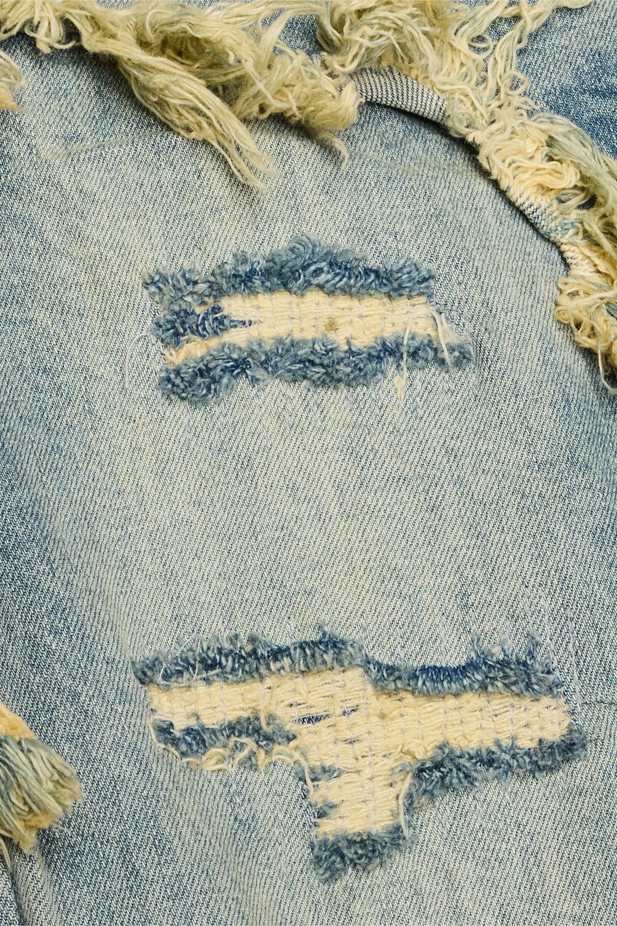 TA'IZZ Light Wash Skinny Denim-