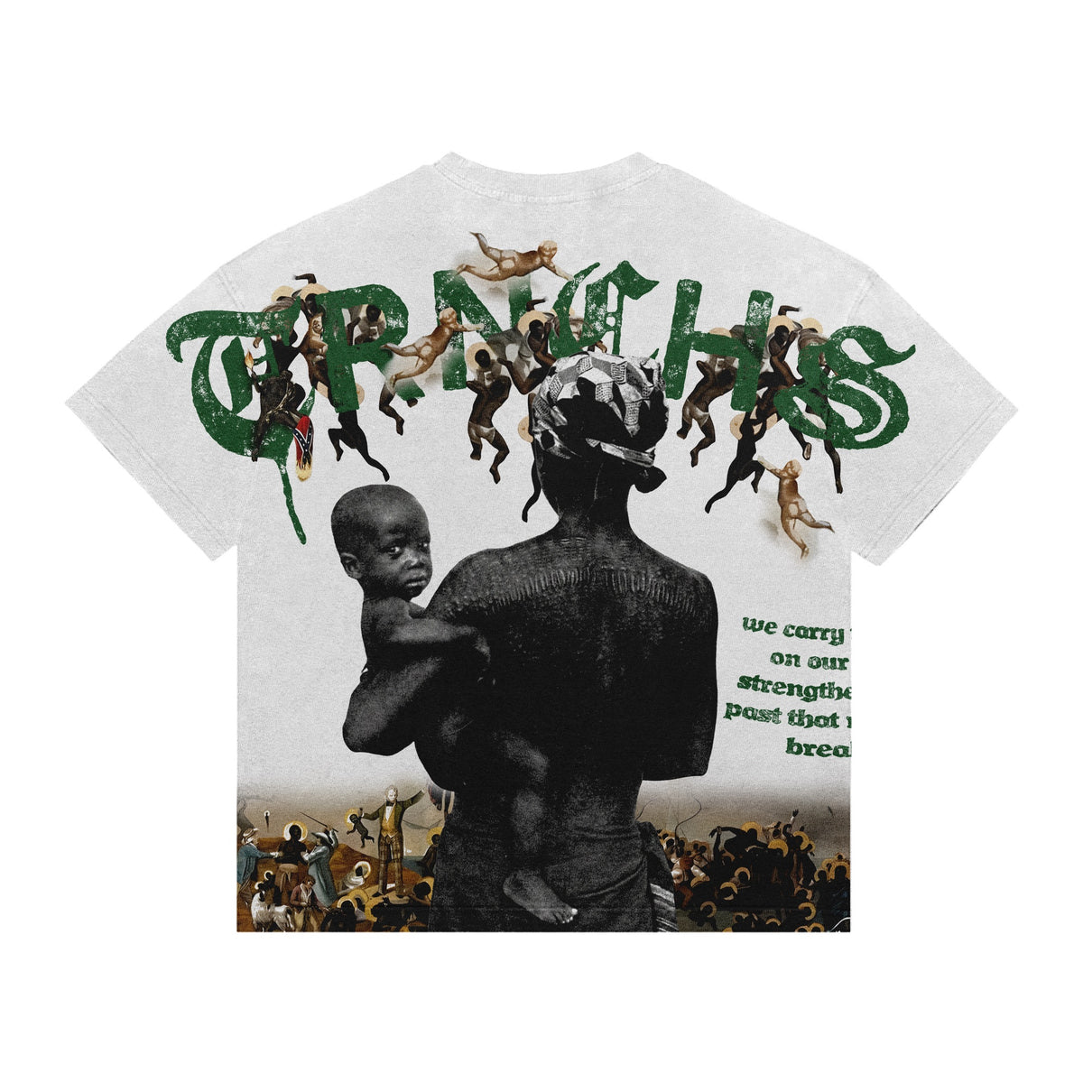 TRNCHS Bond White Tee