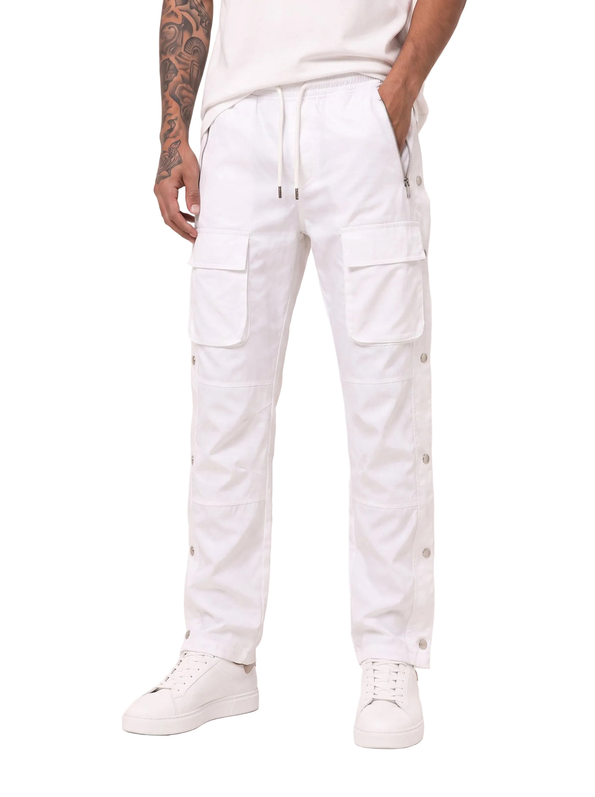 AL-HUDAYDAH Nylon Cargo Pants -