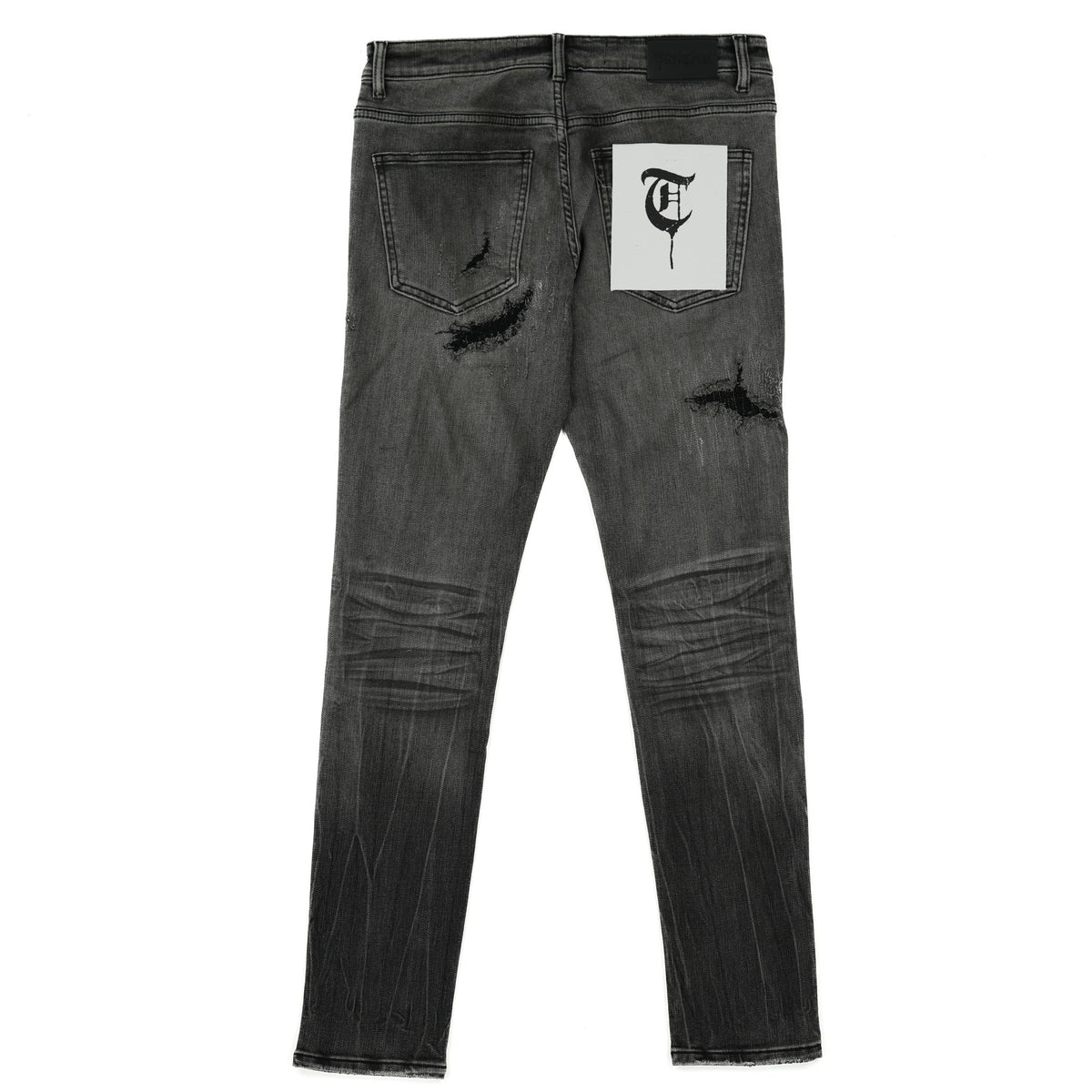 EHAB Denim noir délavé