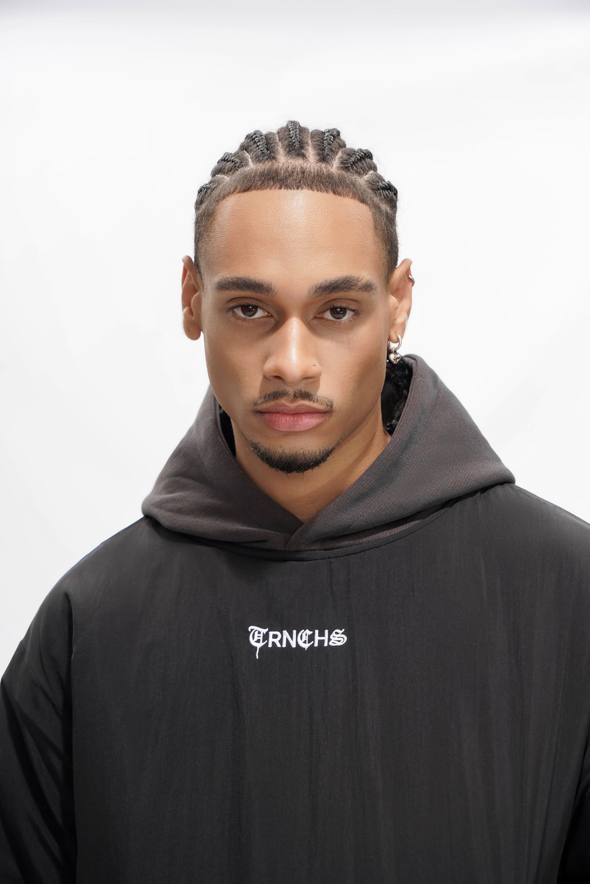 HEAVEN'S ARMOR Black Hoodie-