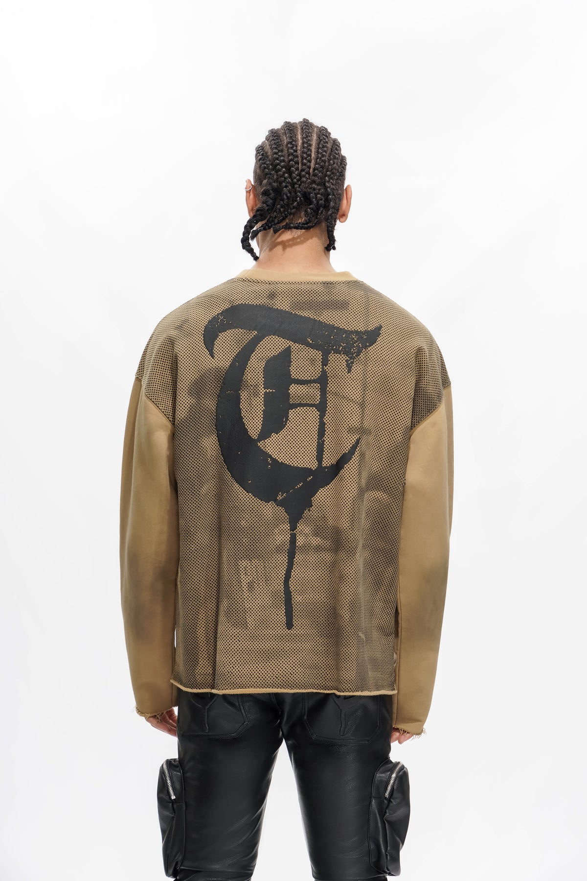 REFUSE TO BE SILENCED Khaki Crew-