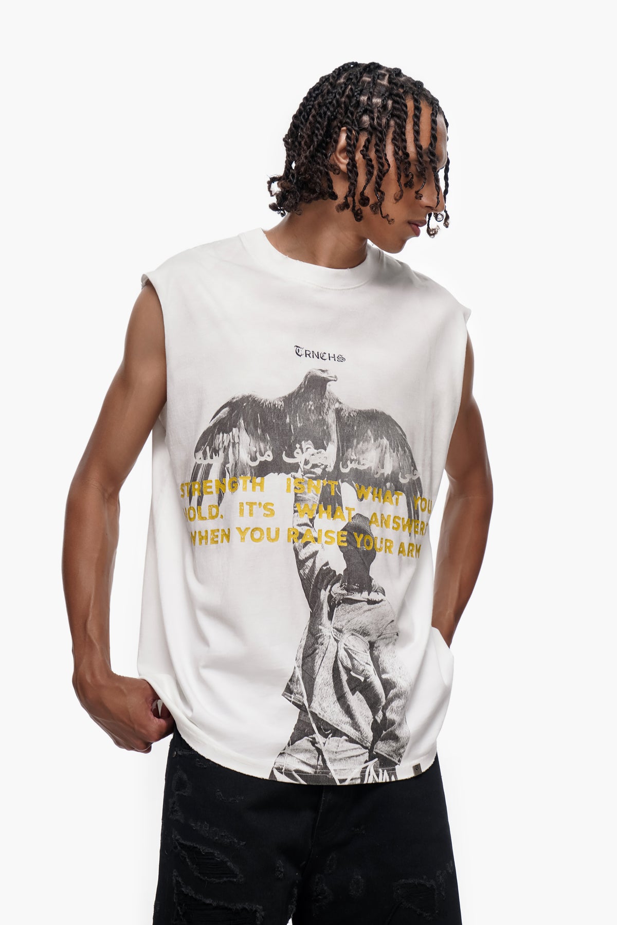 SILENT EAGLE Tank Top-