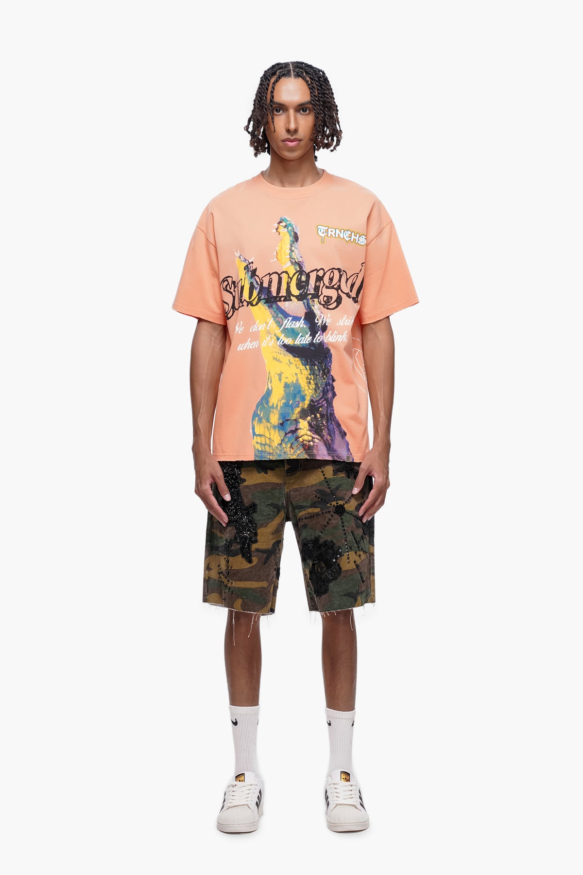 BENEATH Orange Tee -