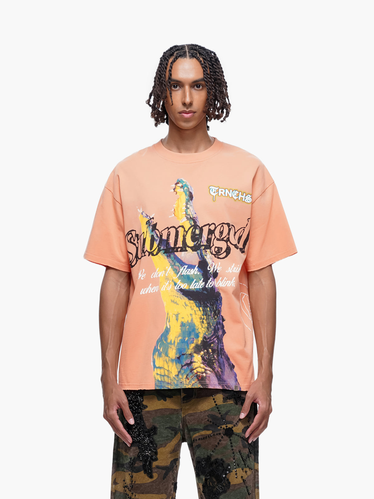 BENEATH Orange Tee -