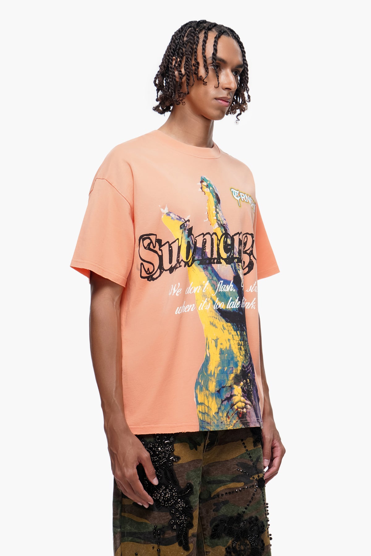 BENEATH Orange Tee -