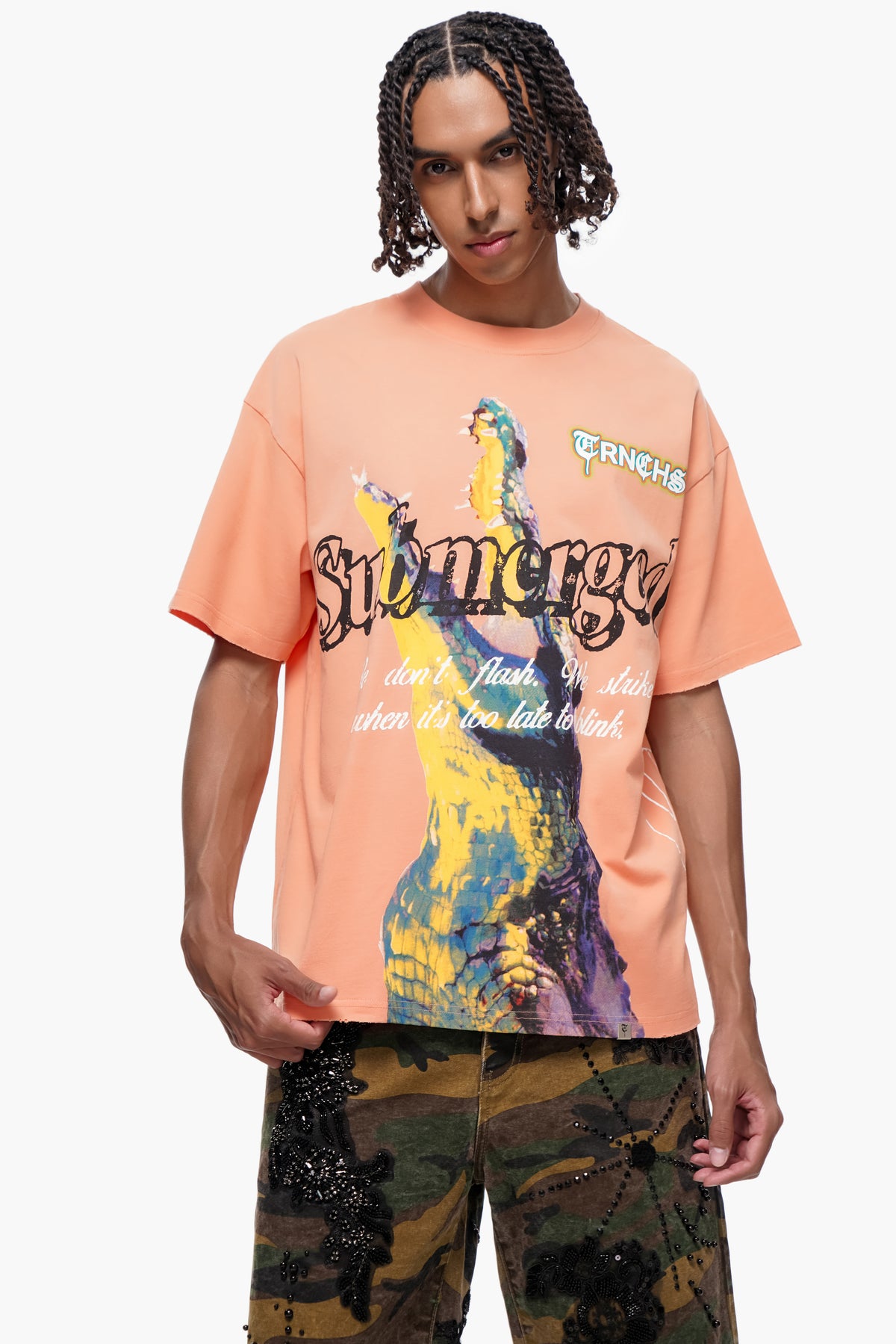 BENEATH Orange Tee -