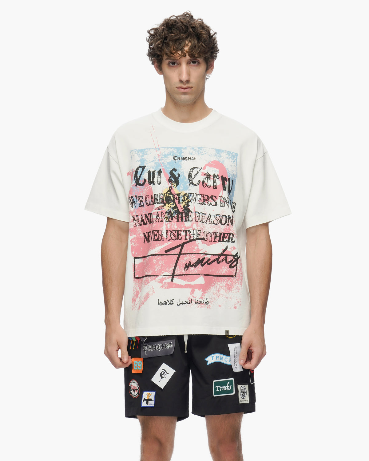 THIS IS TRNCHS White Tee-