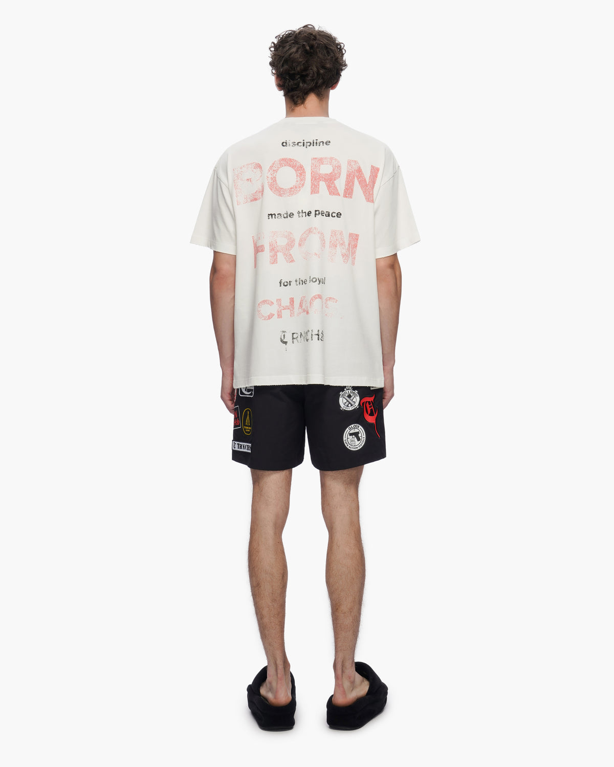 BORN FROM CHAOS White Tee-