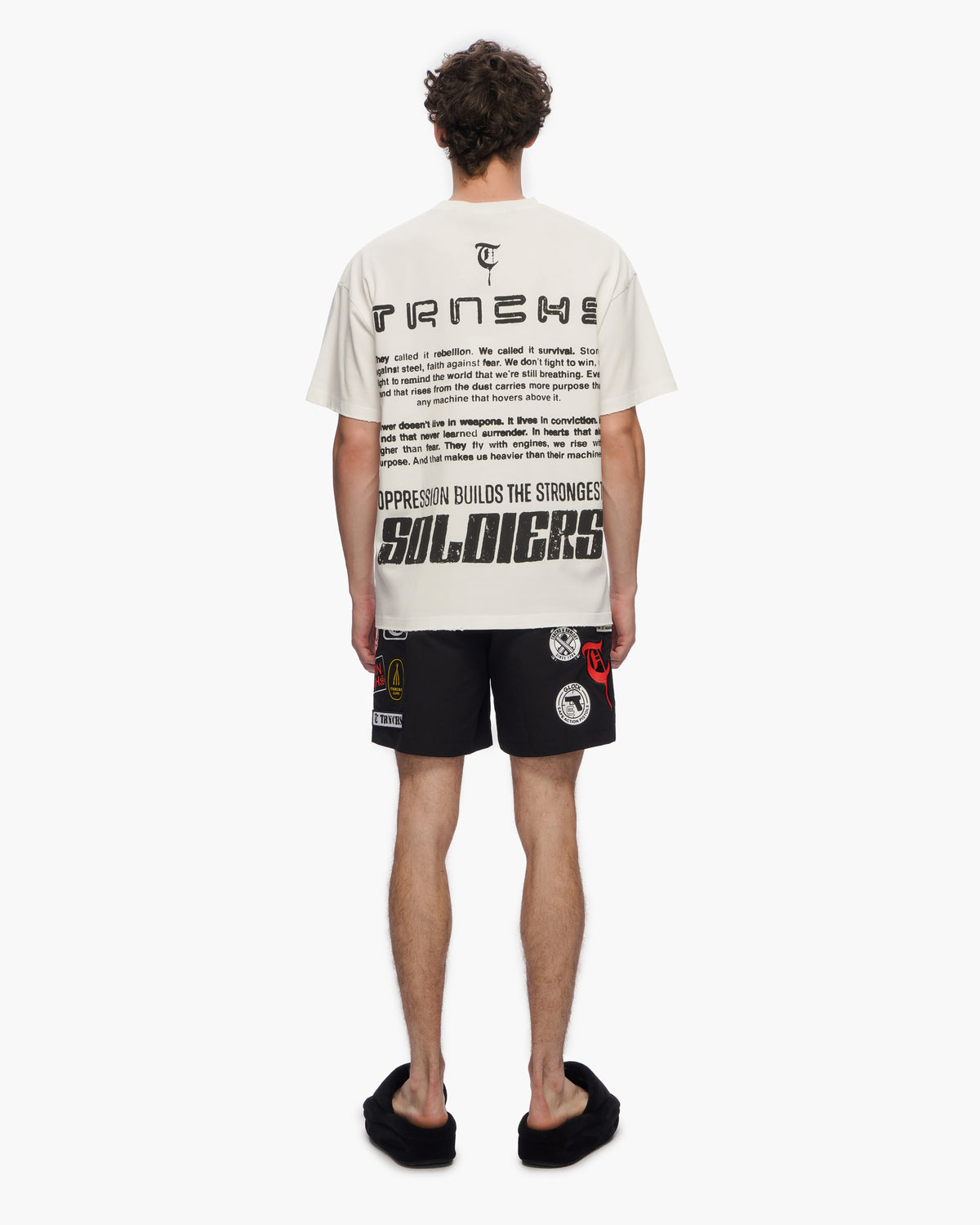 OPPRESSION White Tee -