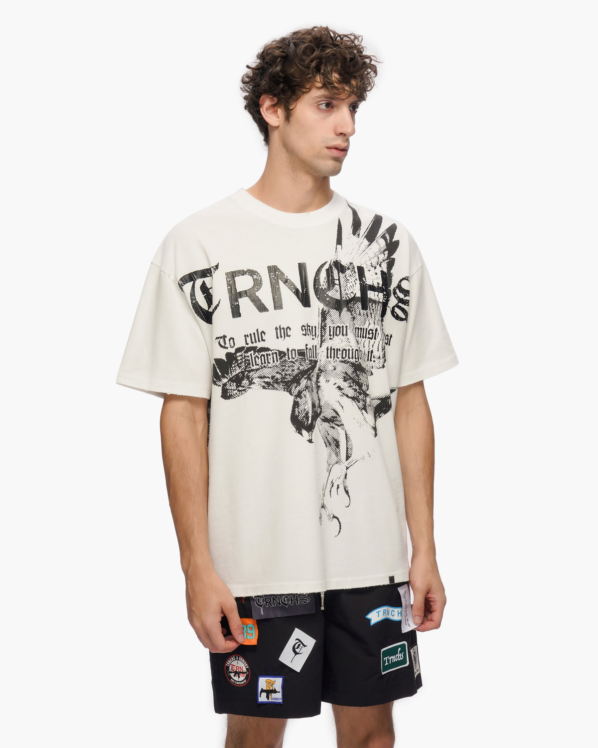 BEYOND REACH White Tee-