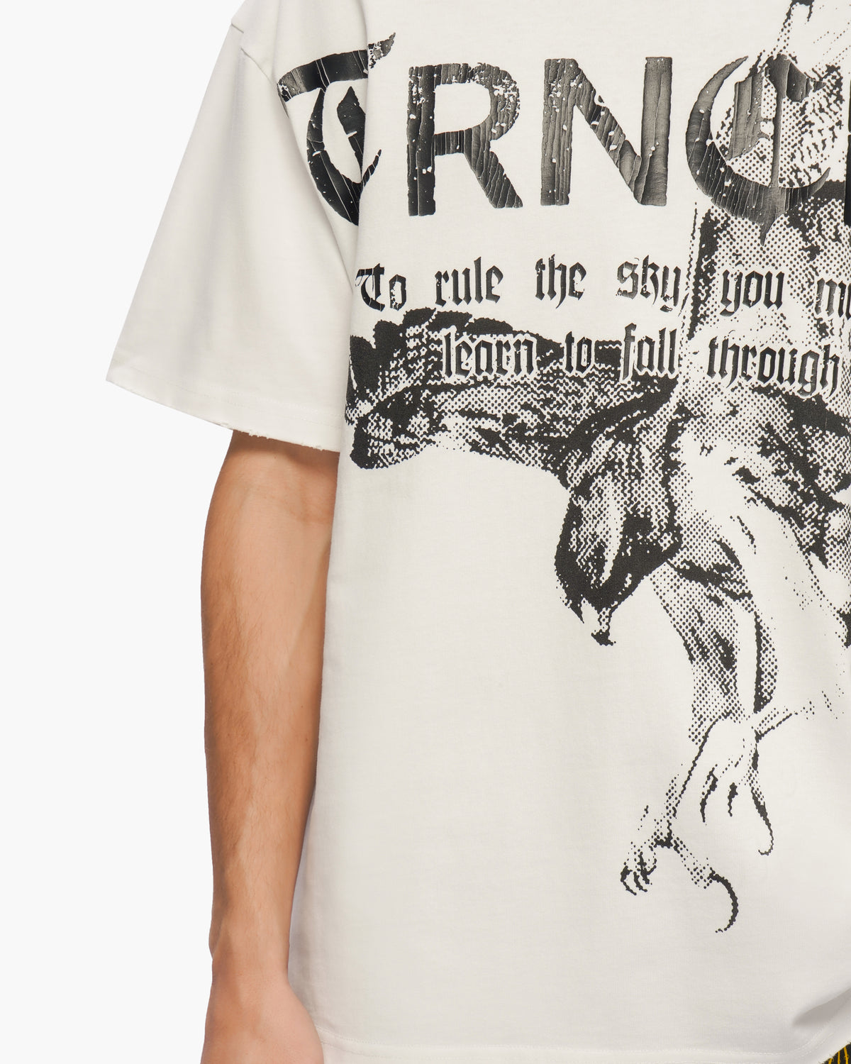 BEYOND REACH White Tee-
