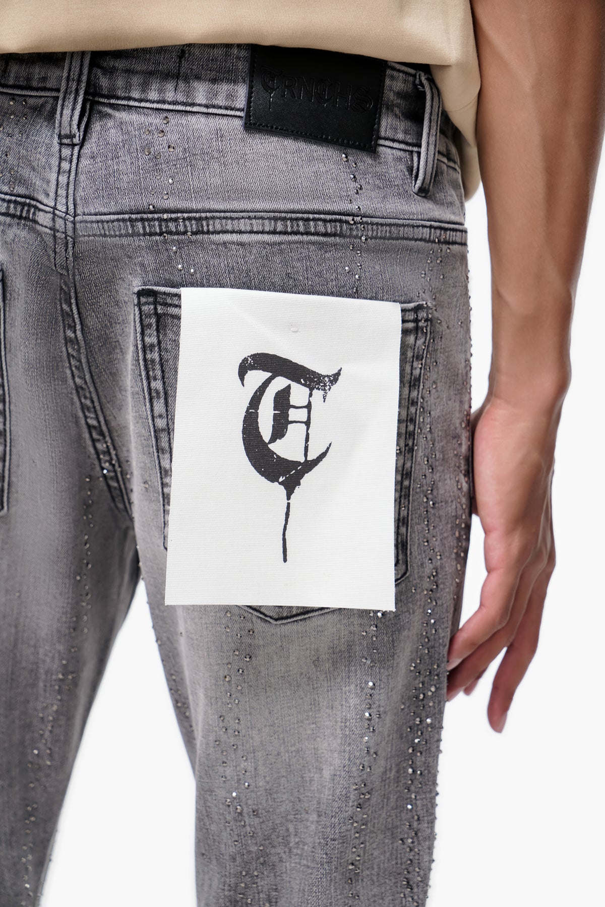 DICTATOR - Gray Wash Stacked Denim-