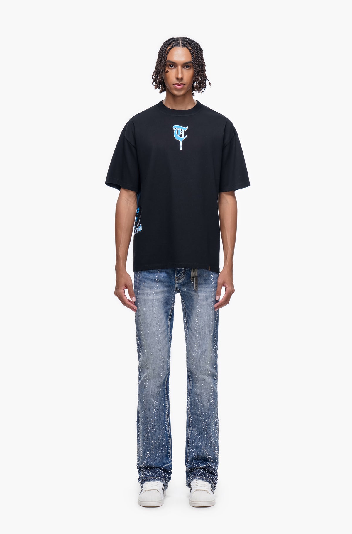 DICTATOR - Blue Wash Stacked Denim-