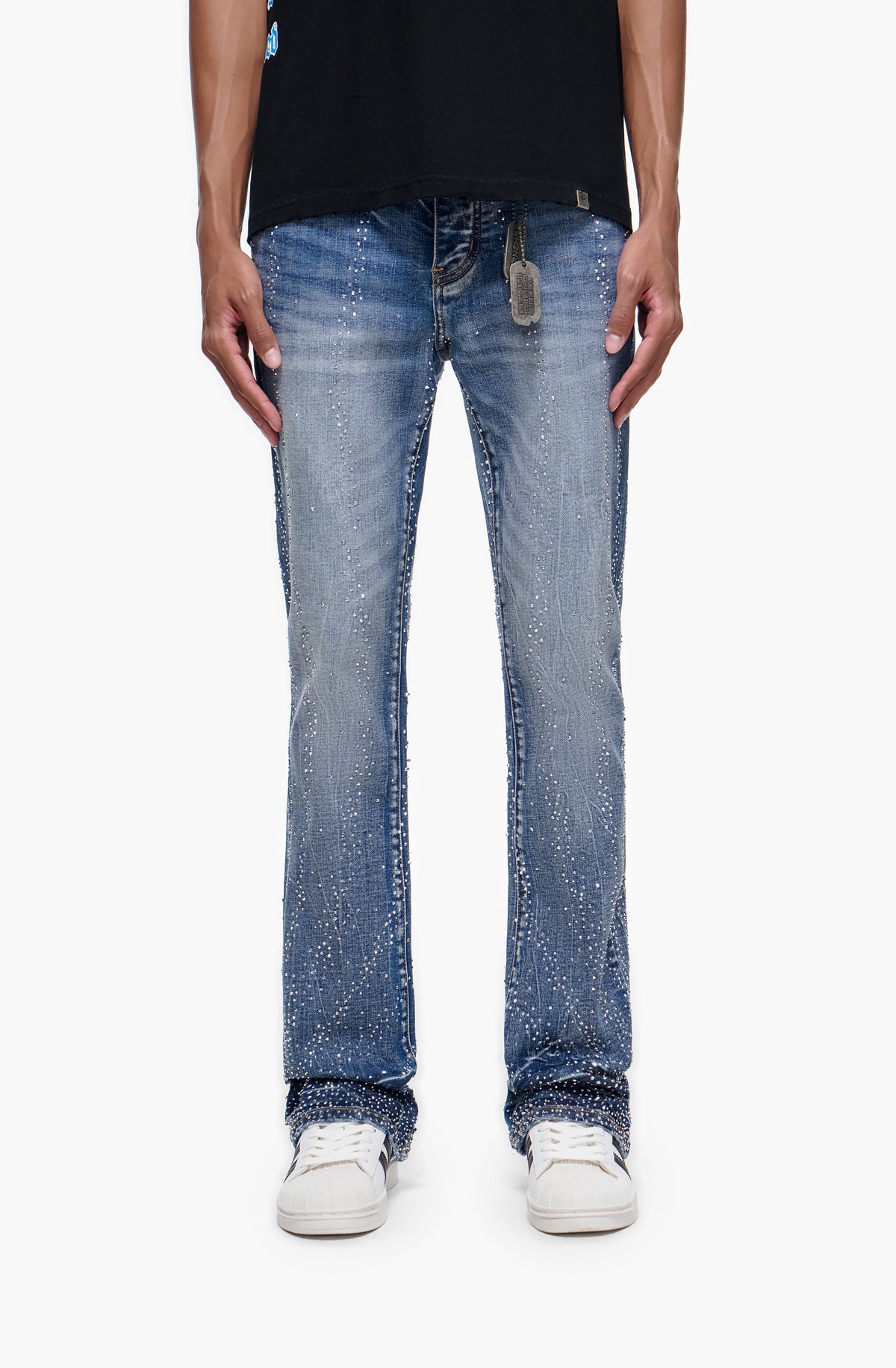 DICTATOR - Blue Wash Stacked Denim-
