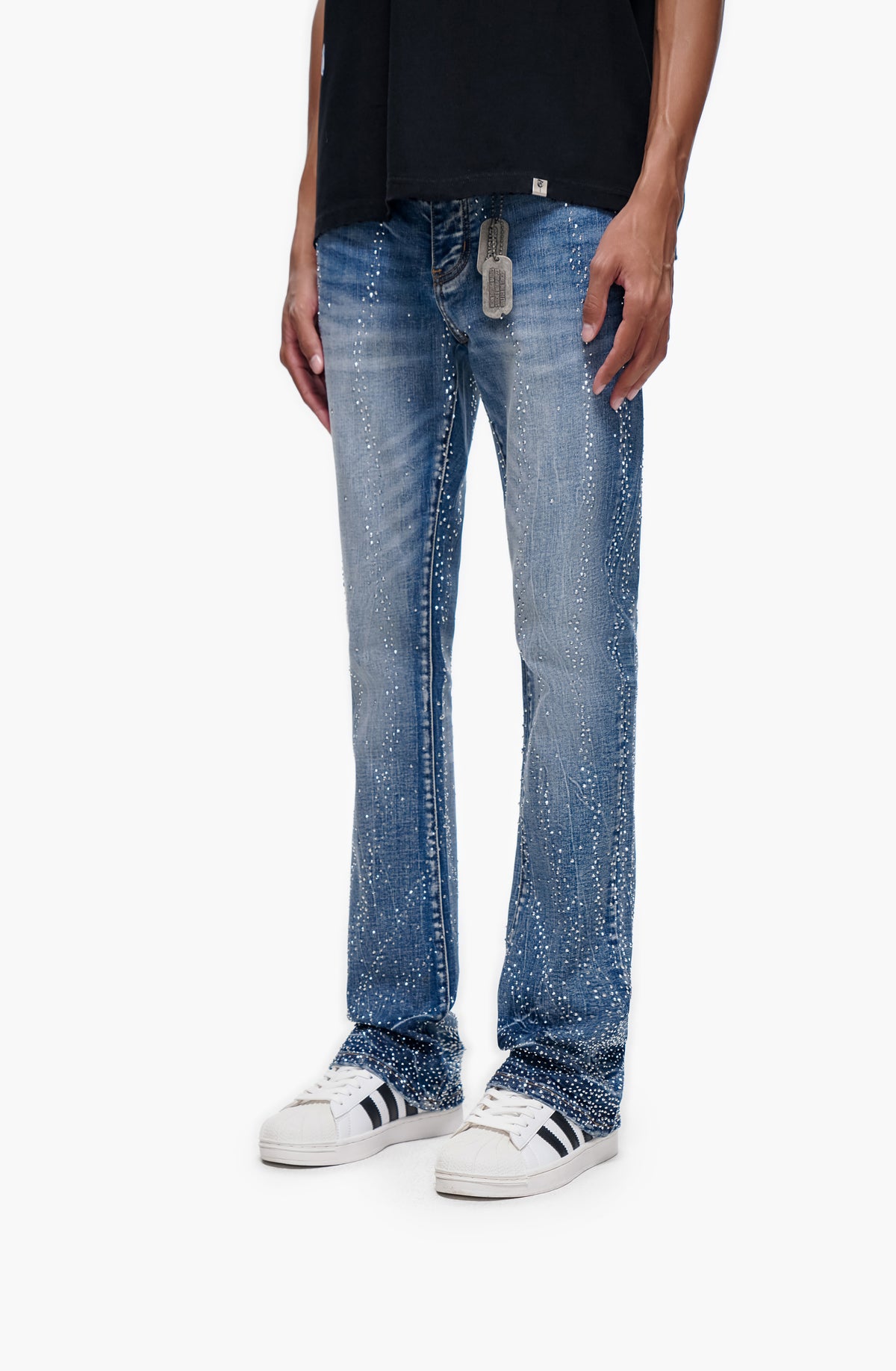 DICTATOR - Blue Wash Stacked Denim-