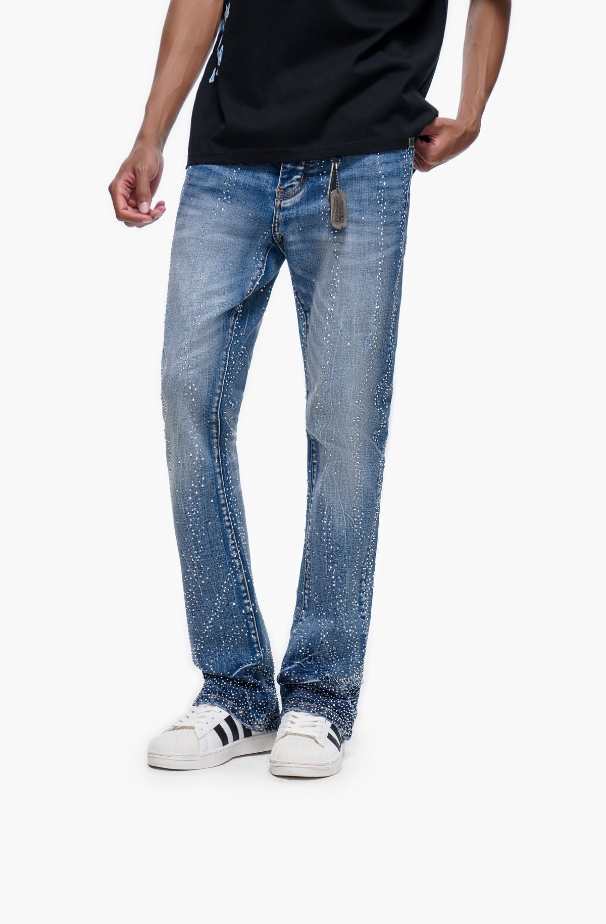 DICTATOR - Blue Wash Stacked Denim-