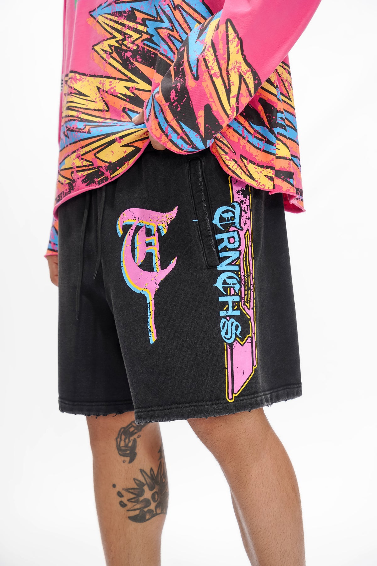 TACTICAL STORM Black Shorts -