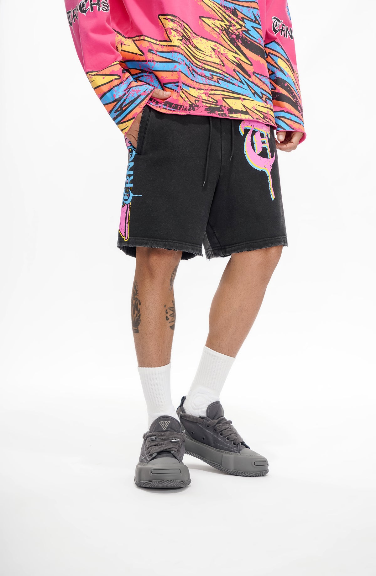TACTICAL STORM Black Shorts -