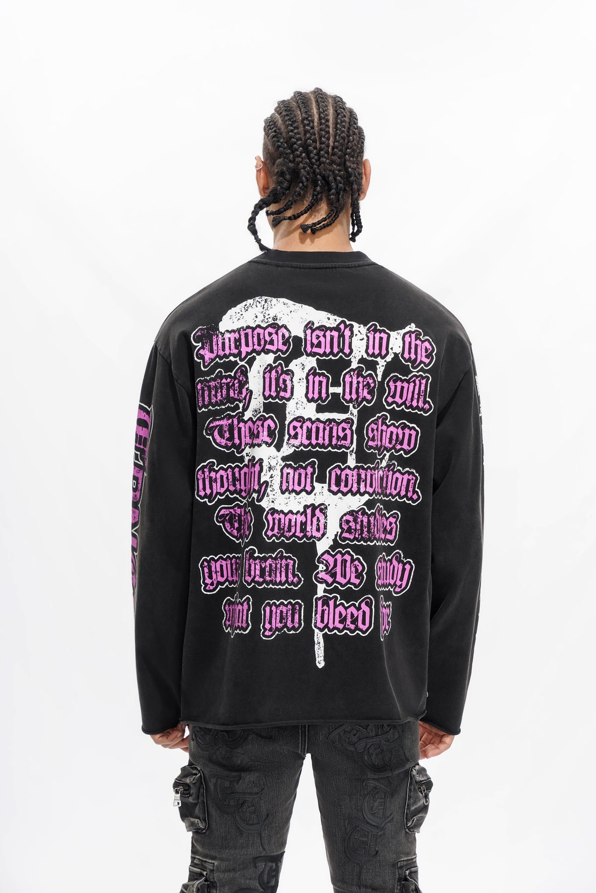 MINDSET Black Crewneck -
