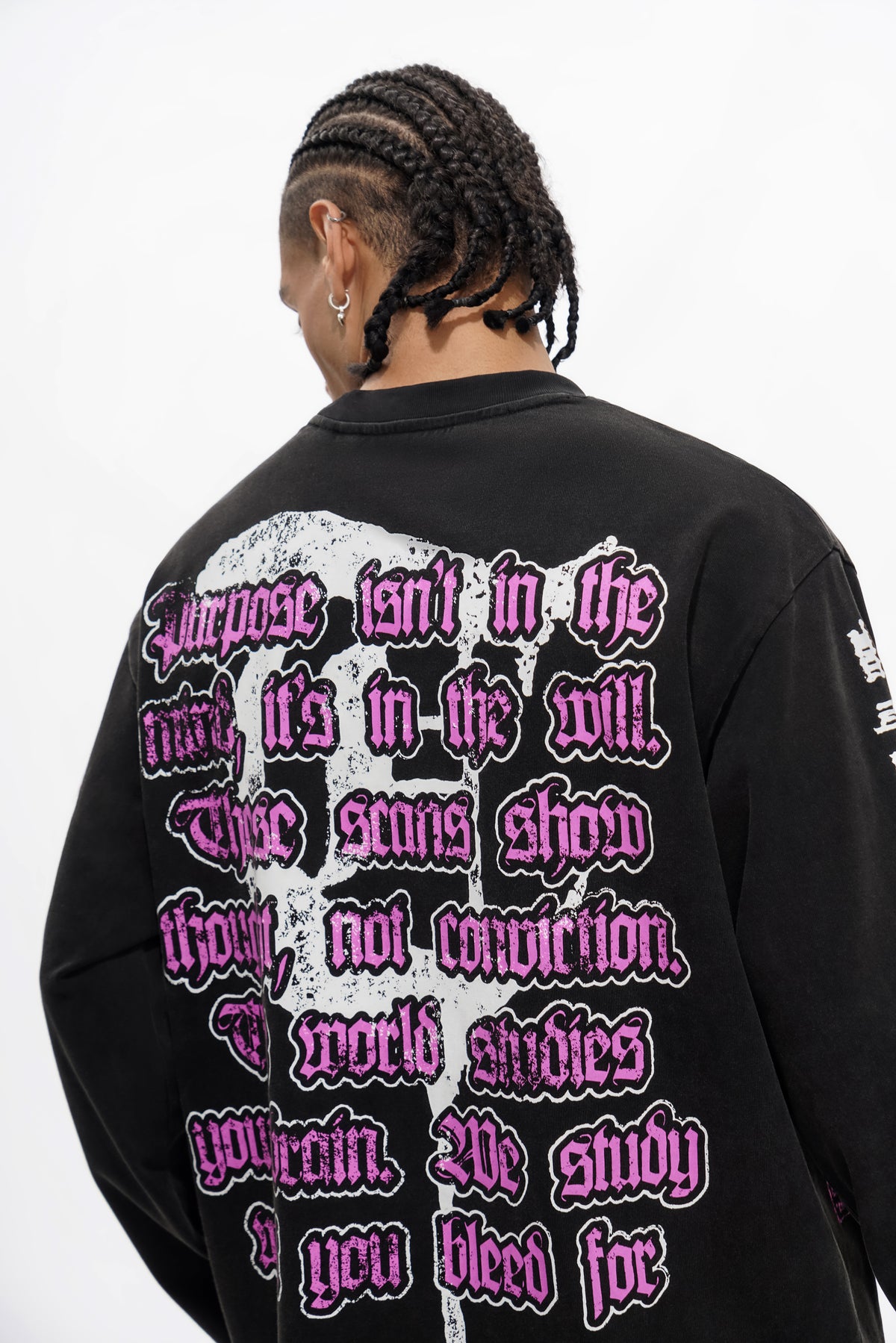 MINDSET Black Crewneck -