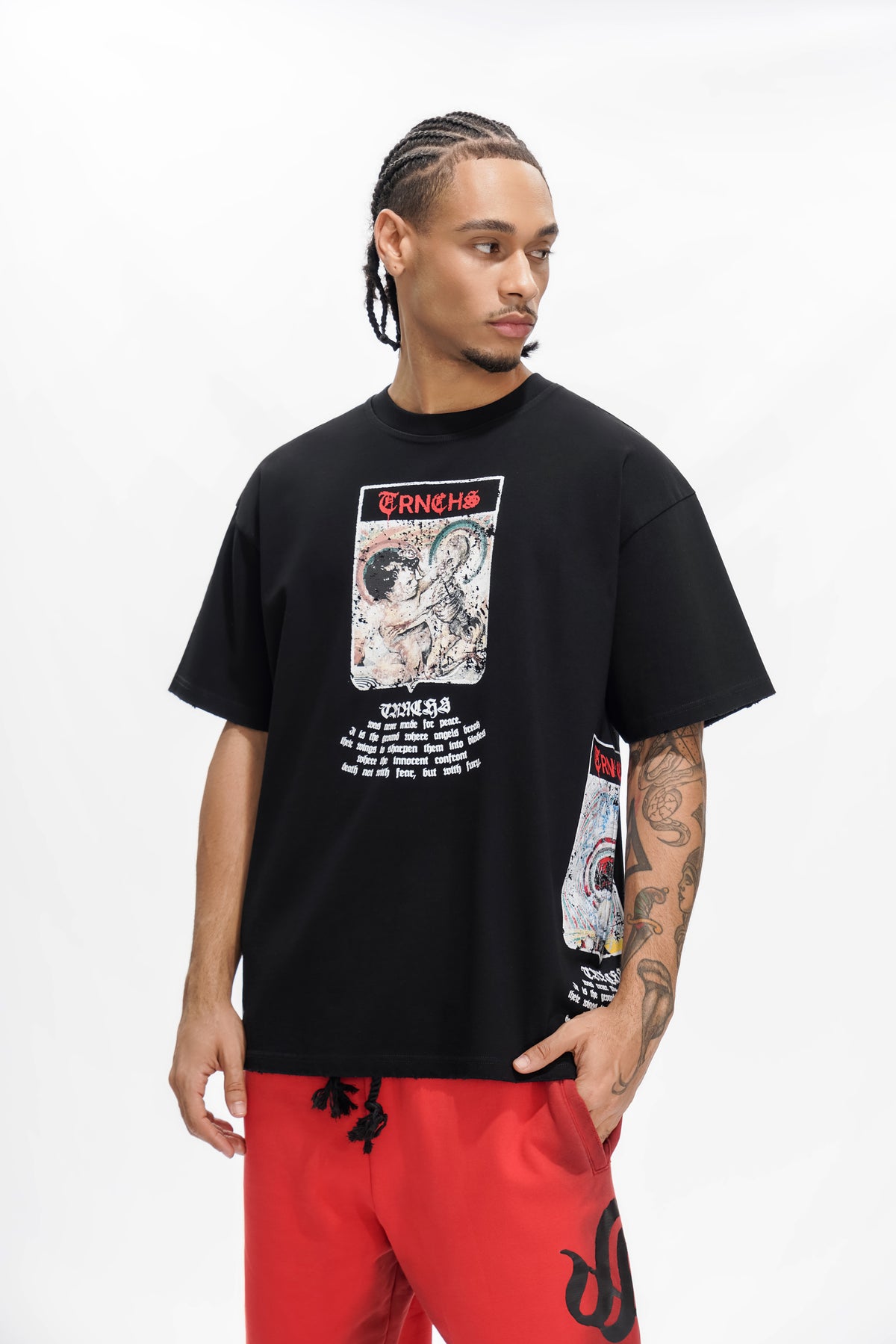 T-shirt noir MILITANT GOTHIC