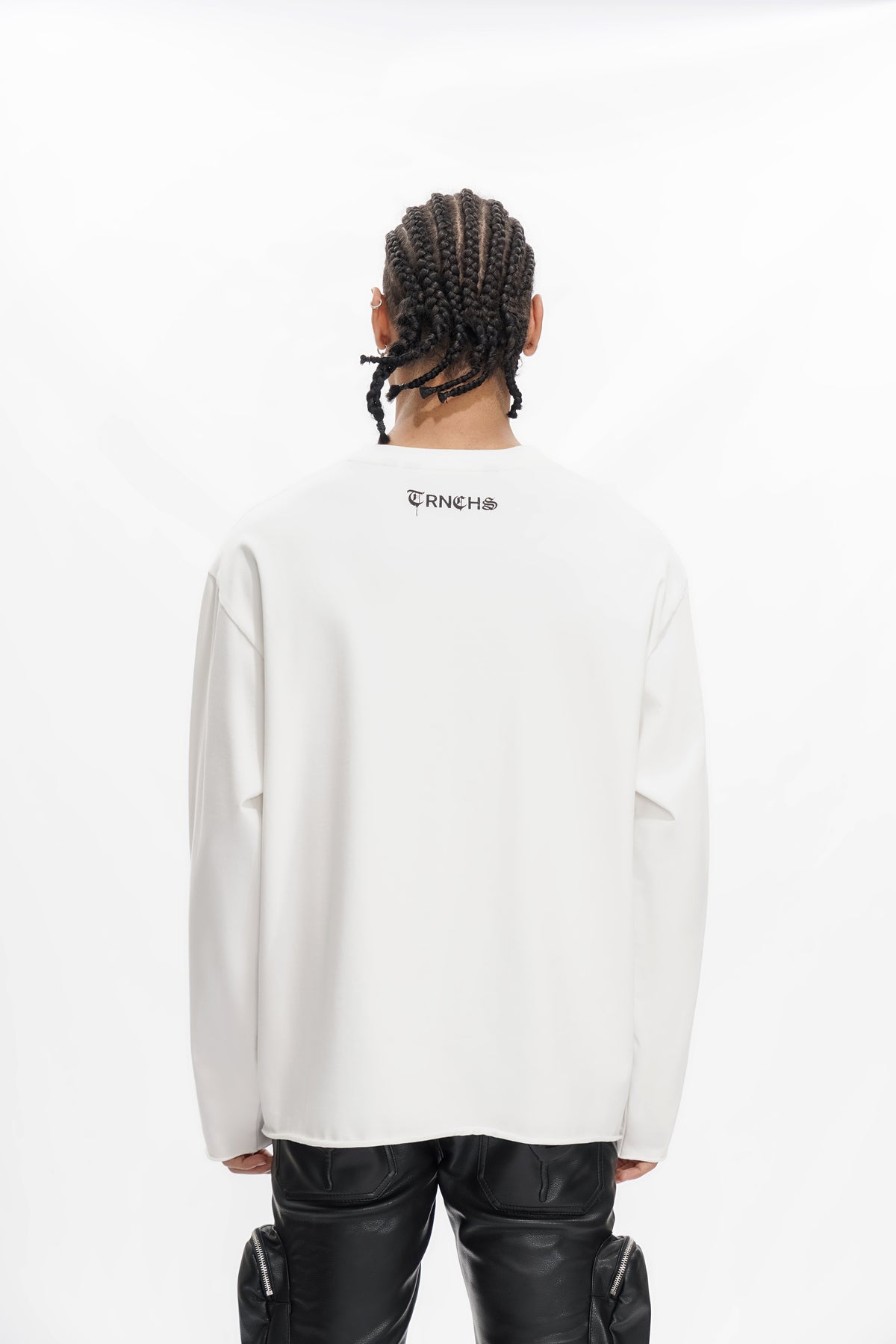 BURNING HEART White Long Sleeve-