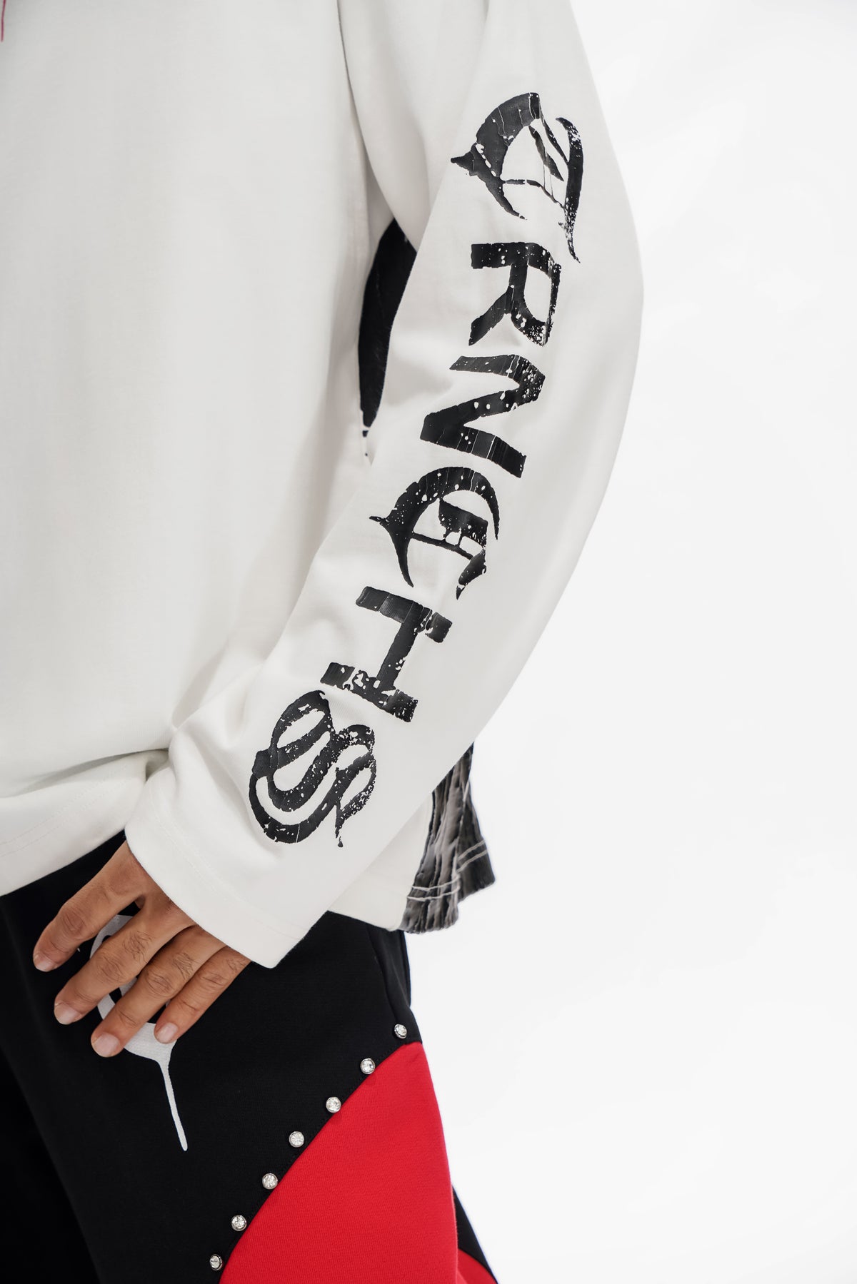 HIND RAJAB White Long-sleeve Tee -