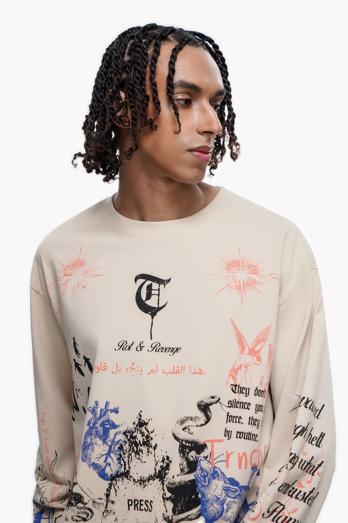 FIELD NOTES Pale Apricot Long Sleeve -