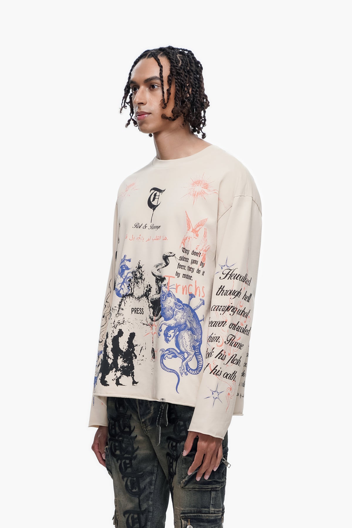 FIELD NOTES Pale Apricot Long Sleeve -