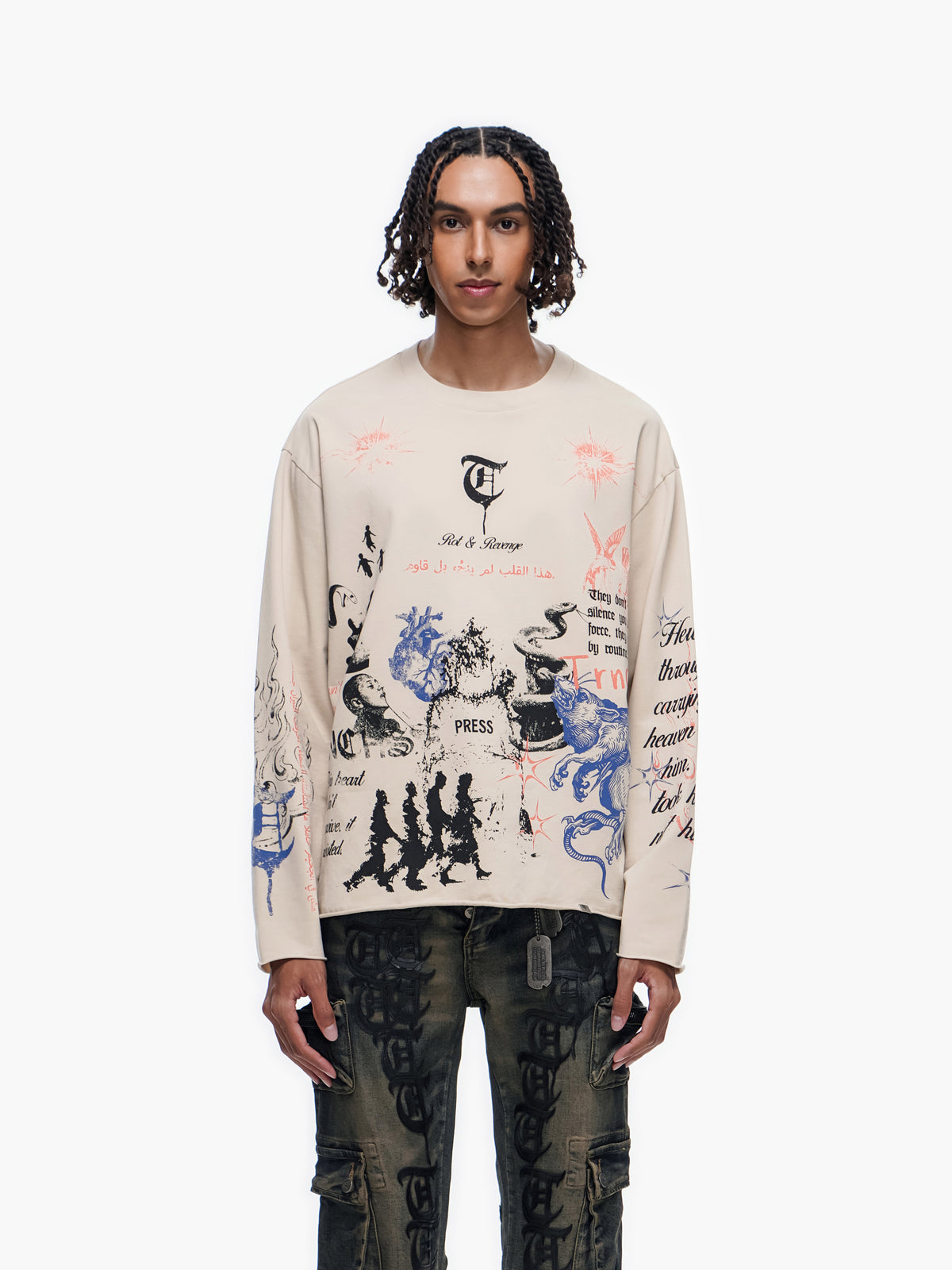 FIELD NOTES Pale Apricot Long Sleeve -