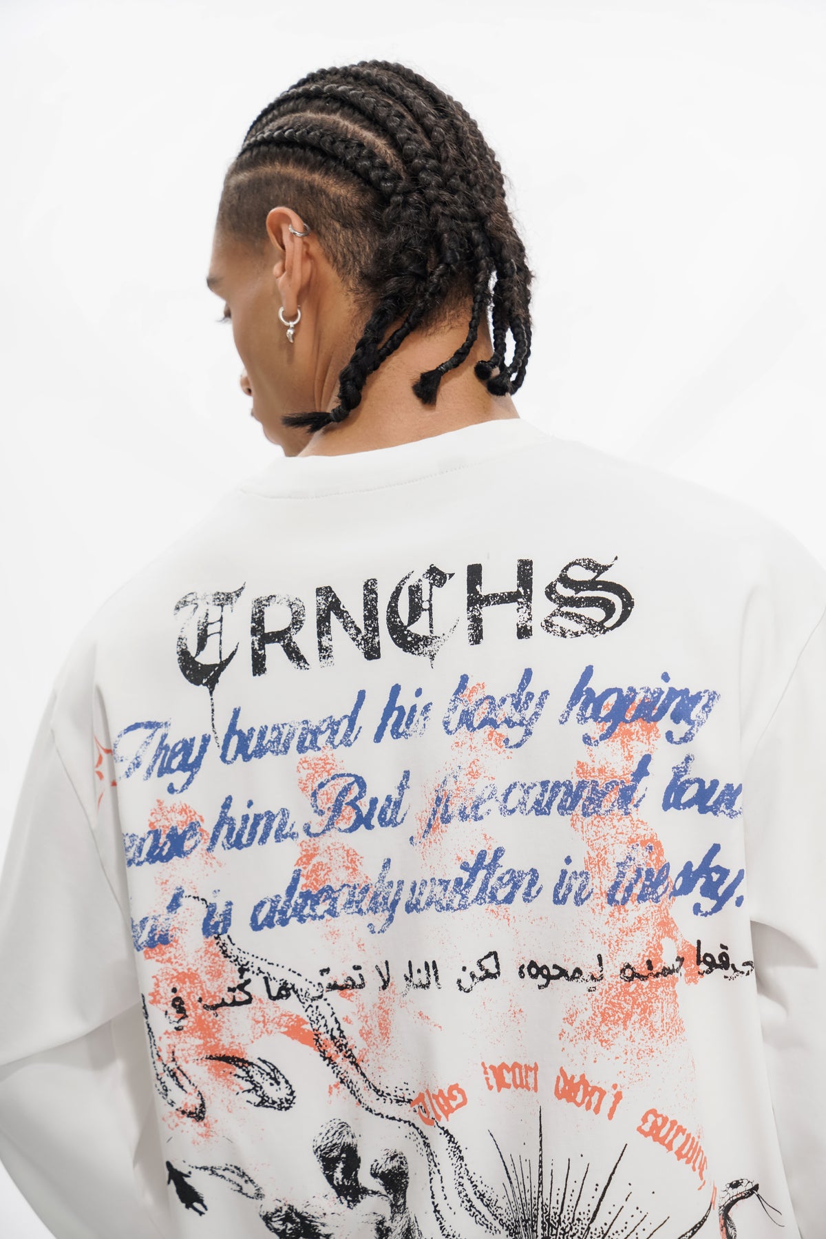 FIELD NOTES White Long Sleeve -