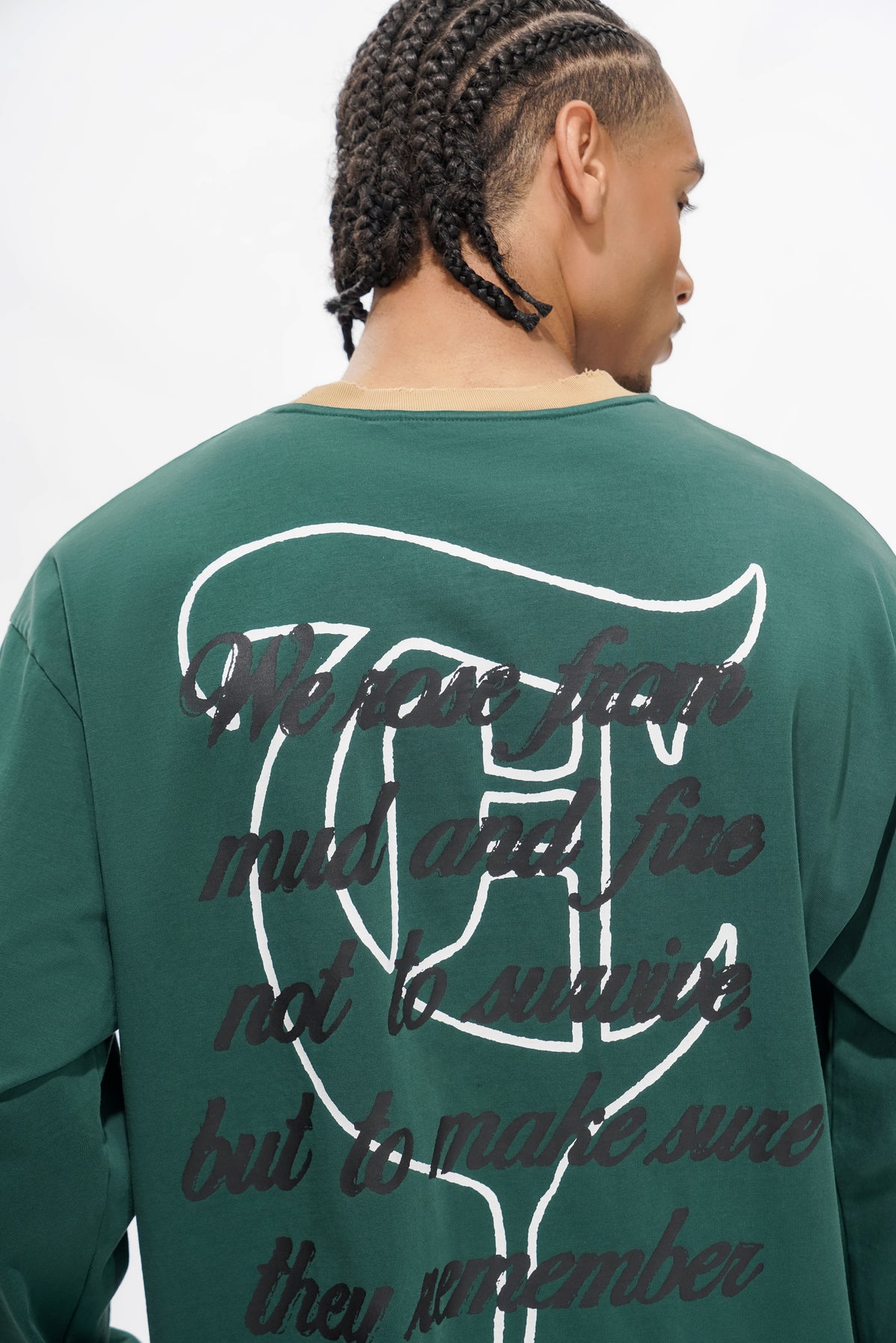RUTHLESS Dark Green Long Sleeve -