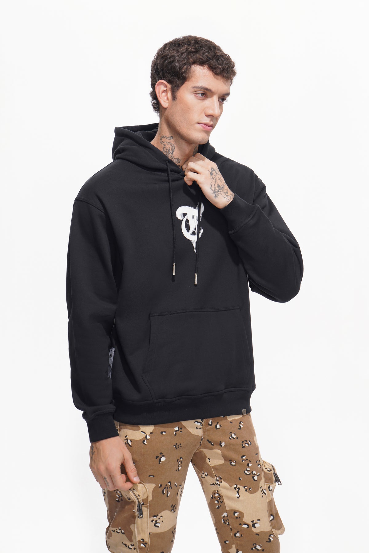 BURN LIKE THE SUN Black Hoodie-