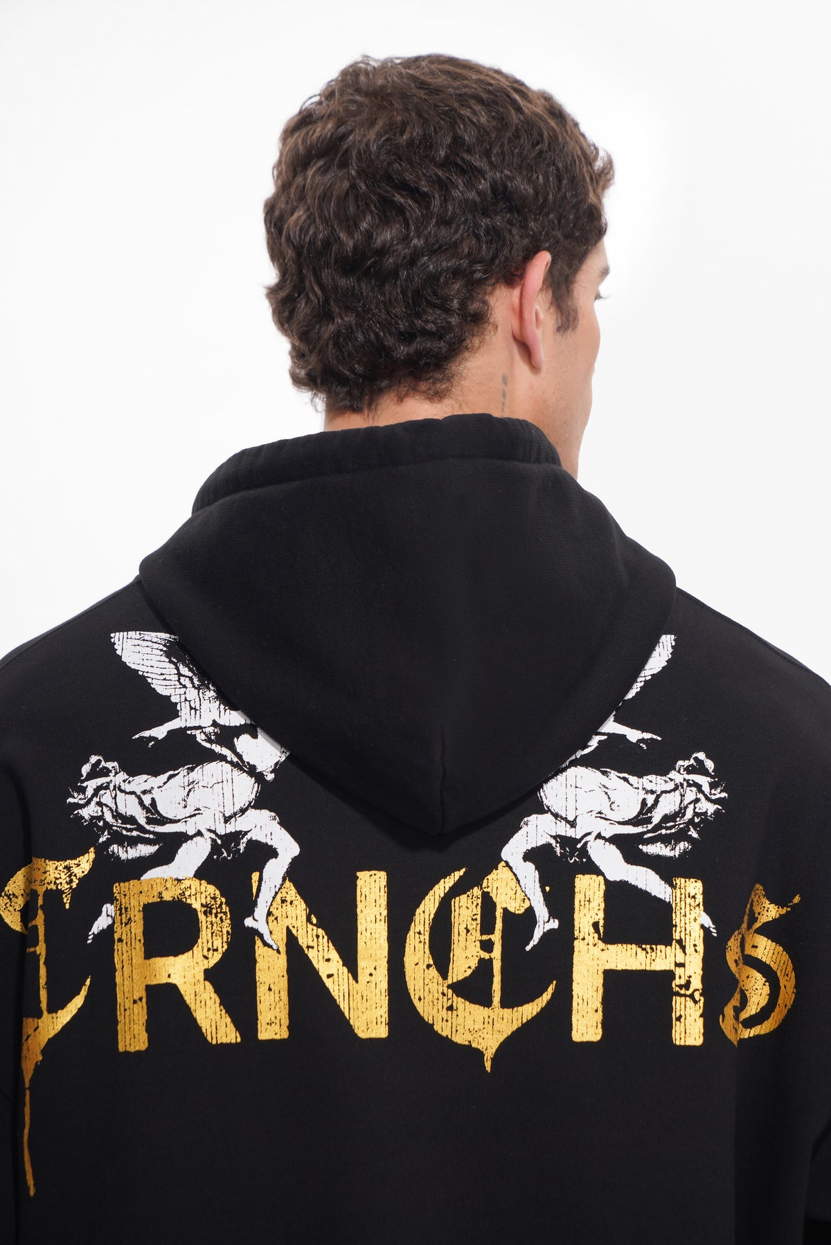 HEAVEN HAS NO SAINTS Black Hoodie-