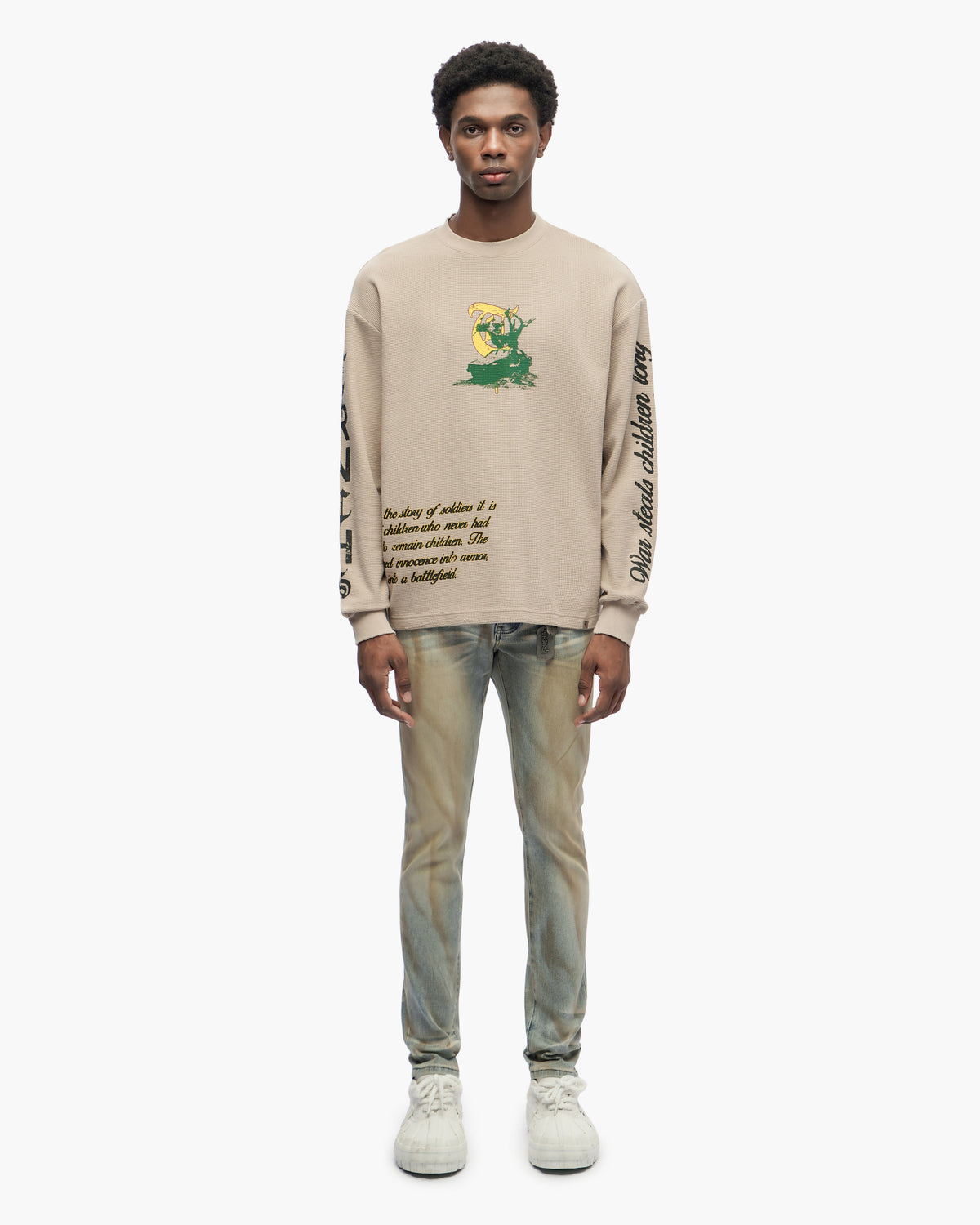 Innocence Khaki Crewneck