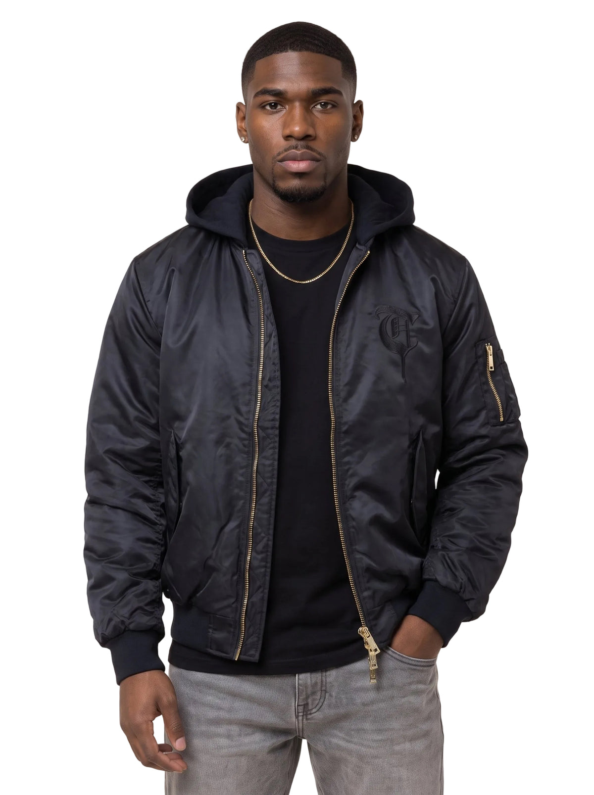 WORN FOR WAR Black Jacket-