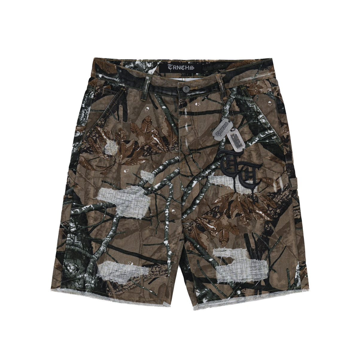"TRNCHS TERRAIN" Denim camouflage marron