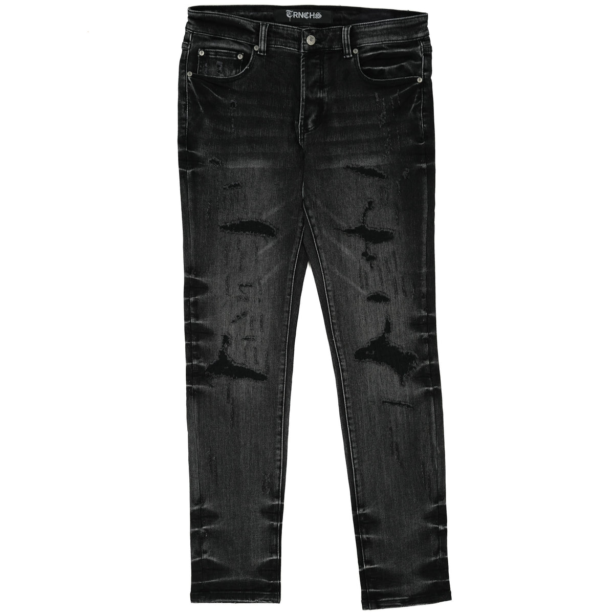 SAYYAN Black Wash Skinny Denim