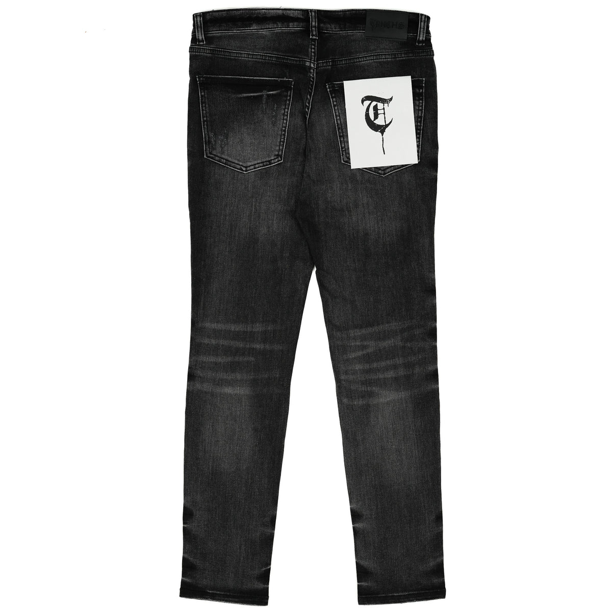 SAYYAN Black Wash Skinny Denim