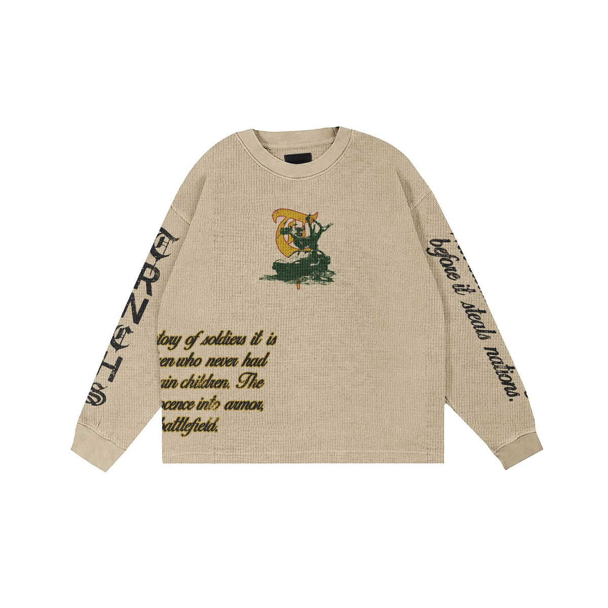 Innocence Khaki Crewneck
