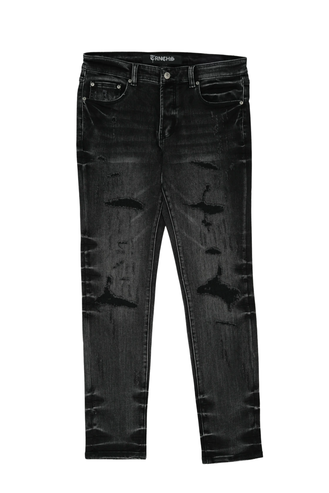 SAYYAN Black Wash Skinny Denim