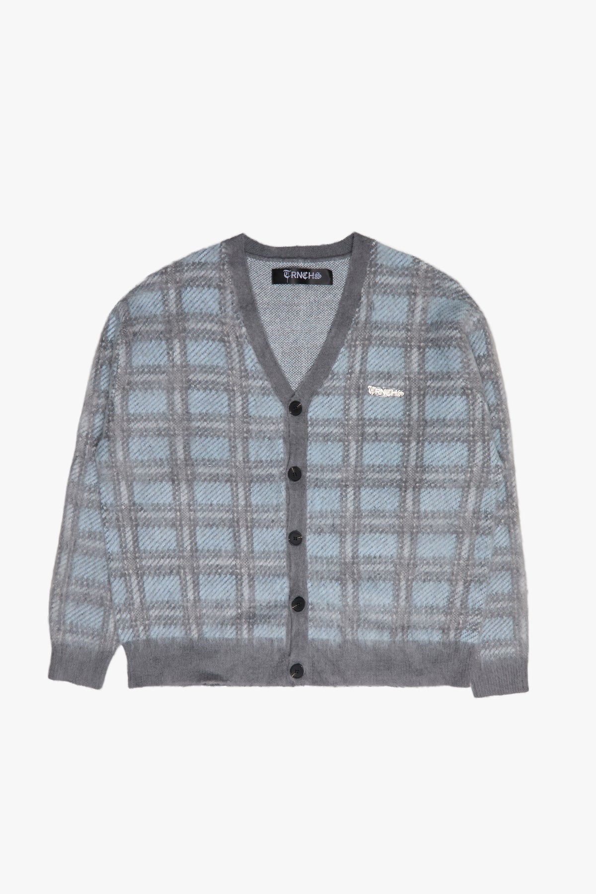 CARLTON BANKS Blue/Grey Cardigan