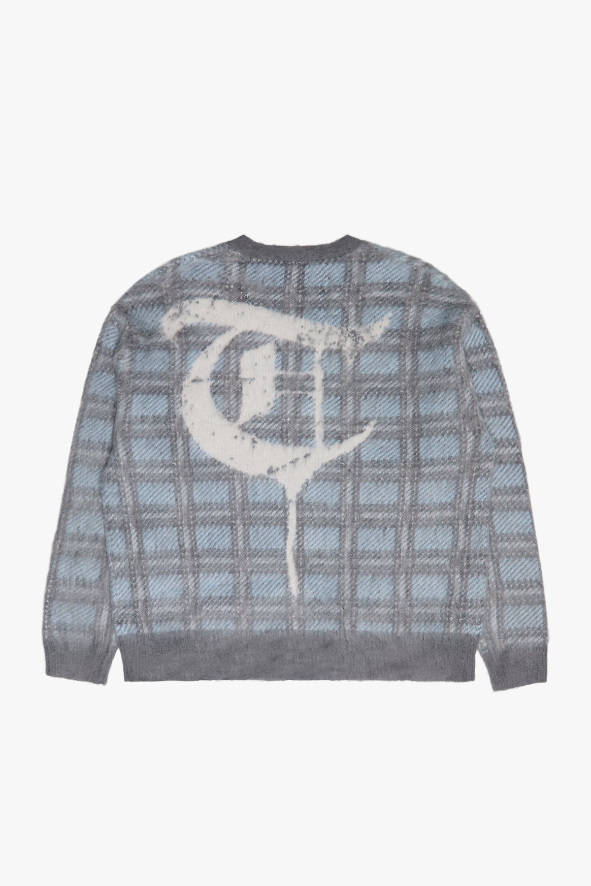 CARLTON BANKS Blue/Grey Cardigan