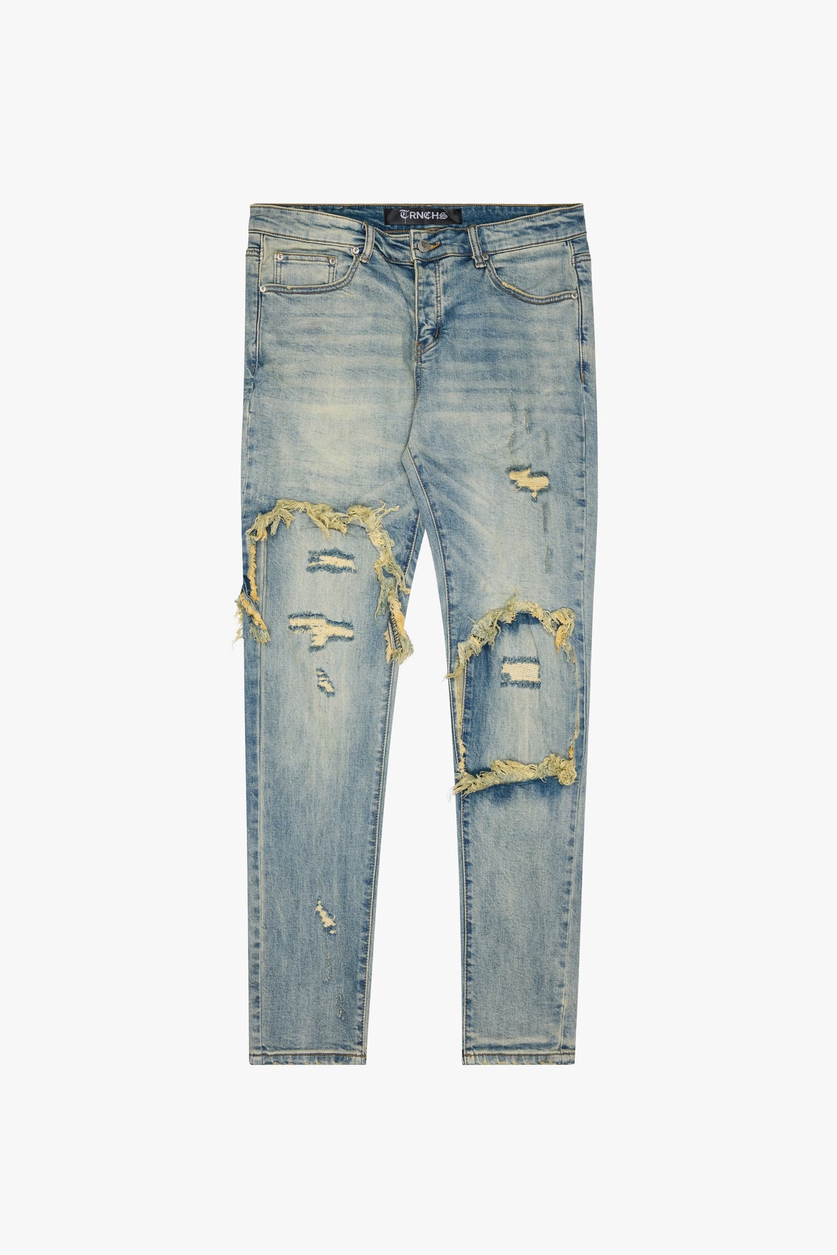 TA'IZZ Light Wash Skinny Denim-