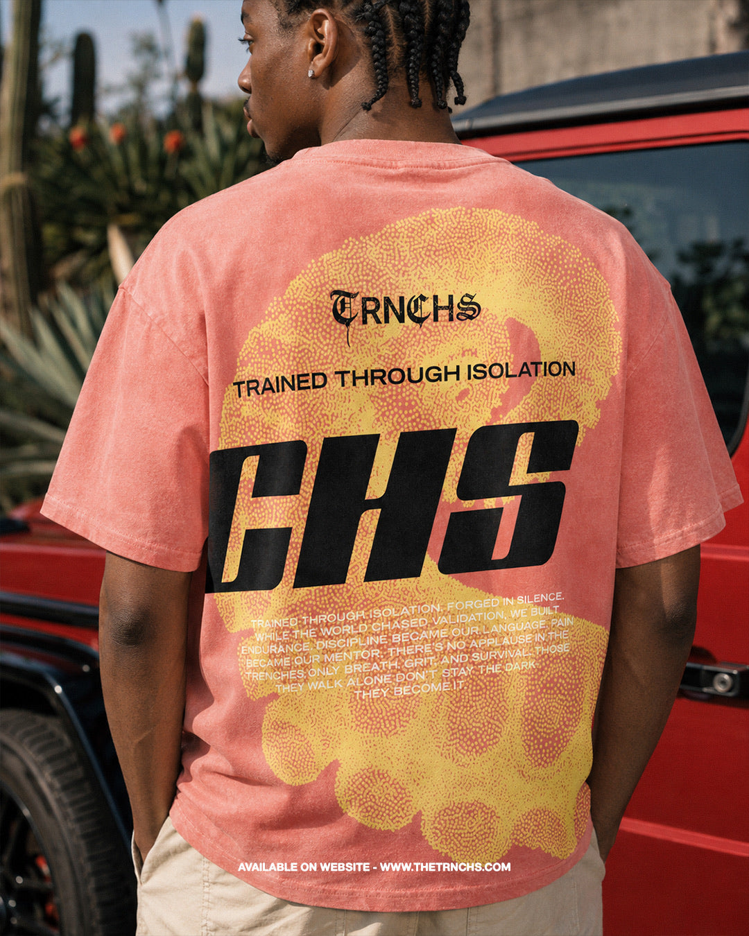 ISOLATION Orange Tee -